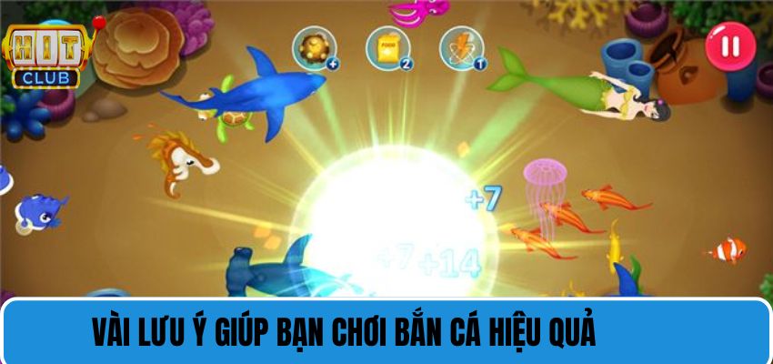 Vài lưu ý giúp bạn chơi bắn cá hiệu quả